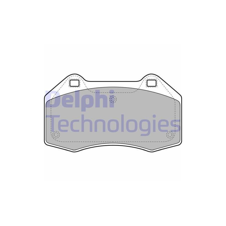 Delphi Lp1940 Brake Pad Set