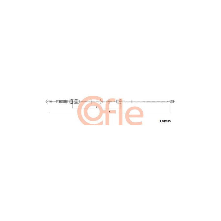 Cofle Bh.Pe042 Brake Hose