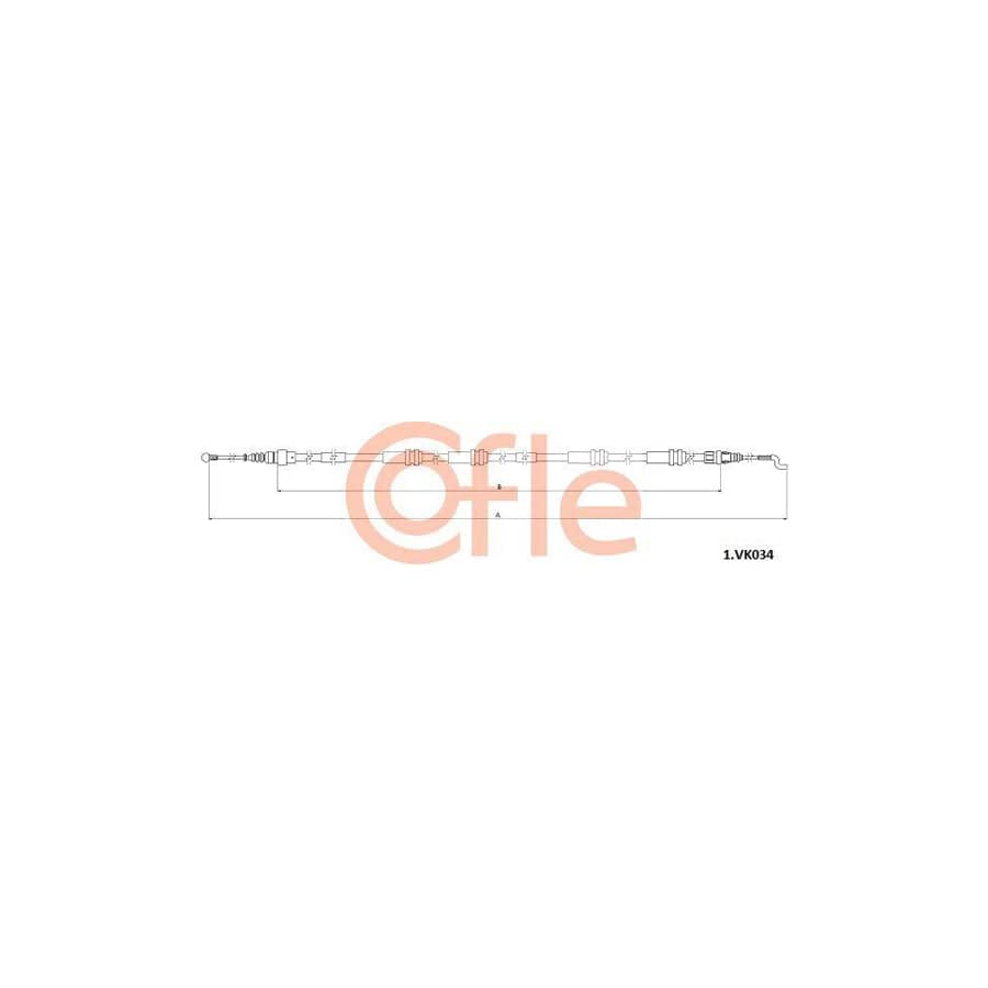 Cofle Bh.Pe041 Brake Hose