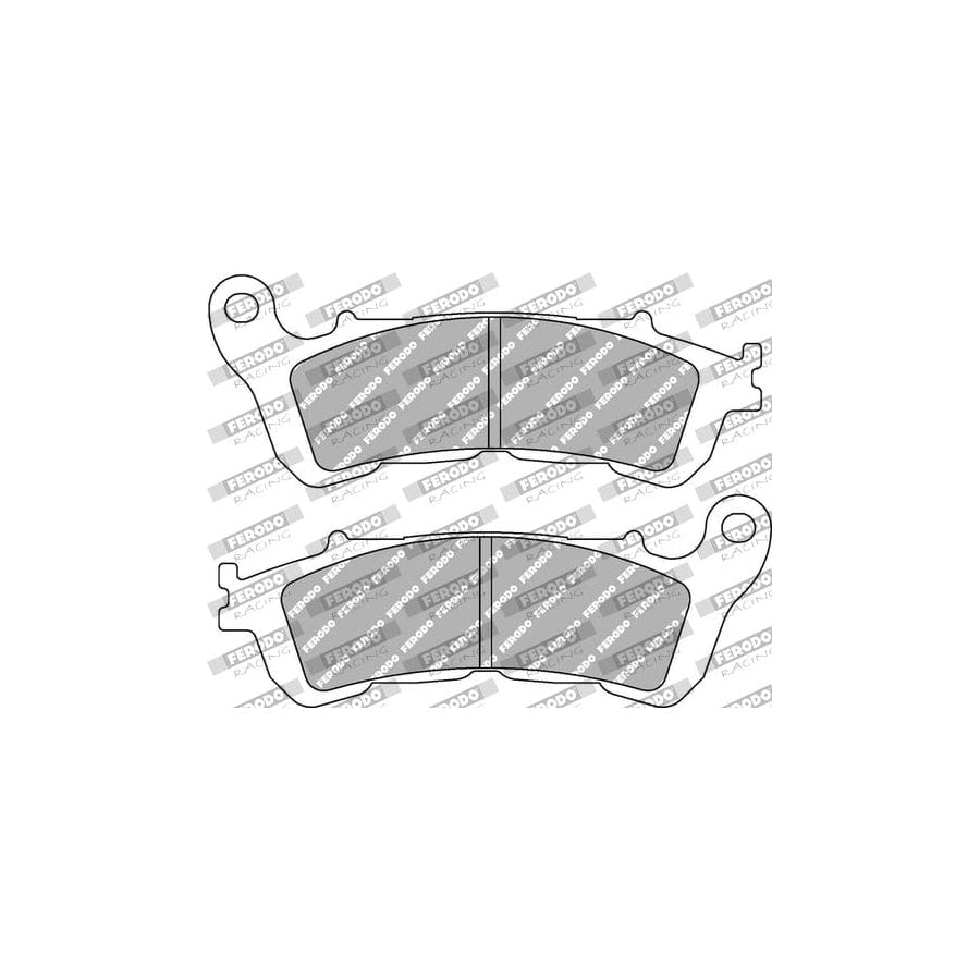 Ferodo Racing FDB2196ST Brake Pad Set