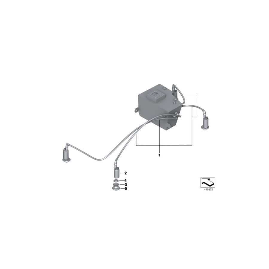 Genuine BMW 16008420122 BMW Fuel Pipes Set INTANK TRANSFER (Inc.  & M6 GT3) | ML Performance UK Car Parts