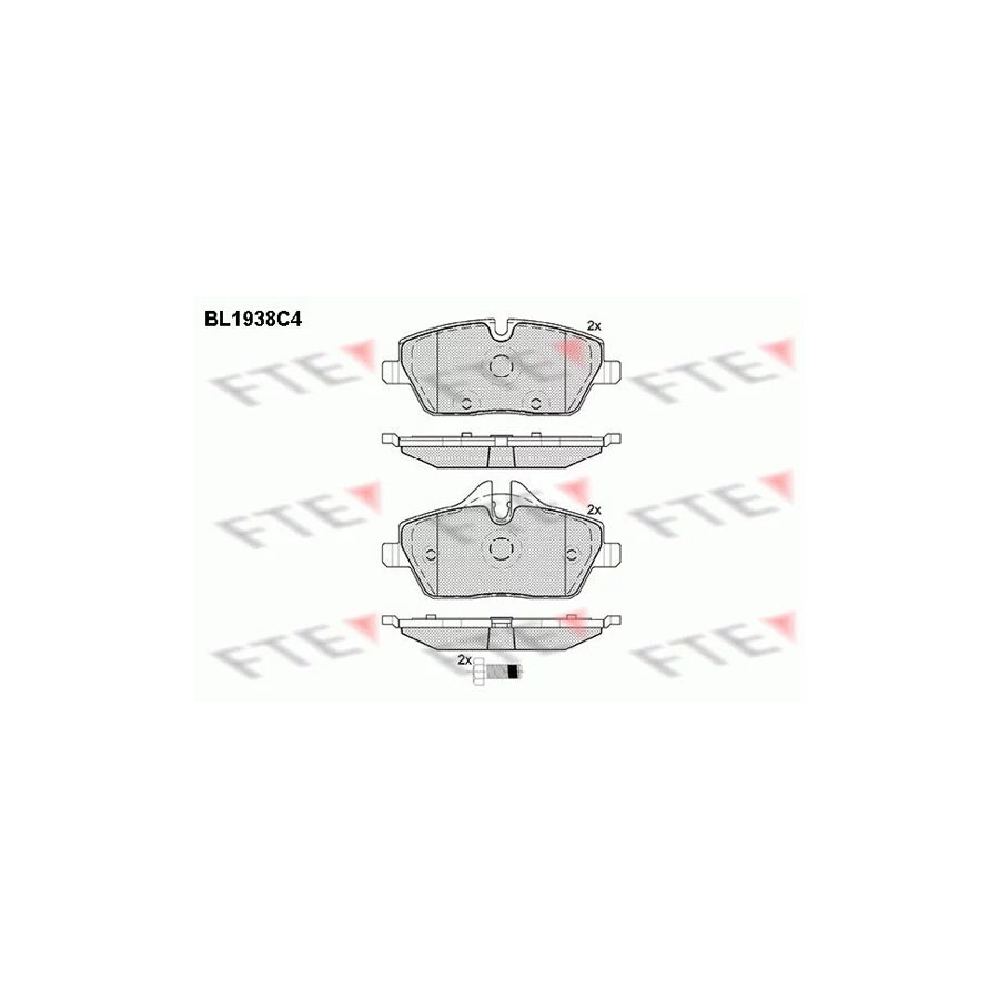 Fte BL1938C4 Brake Pad Set | ML Performance UK Car Parts