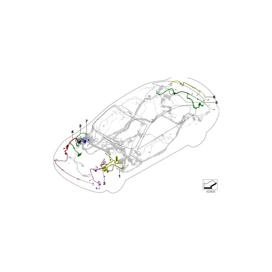 Genuine BMW 61131382193 E93 E91 E90 Circular Contact 2.5 1,0-2,5MM²/AU (Inc. 318d, 320si & 330xd) | ML Performance UK