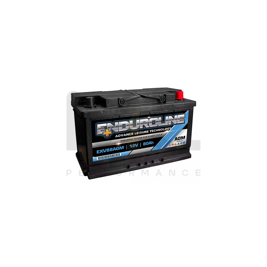 EXV88AGM Enduroline AGM Leisure Marine Battery 12V 80Ah | Car Batteries UK | ML Performance Car Parts