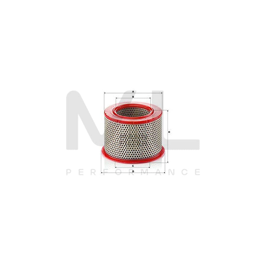 MANN-FILTER C 1555/1 Air Filter Filter Insert | ML Performance Car Parts