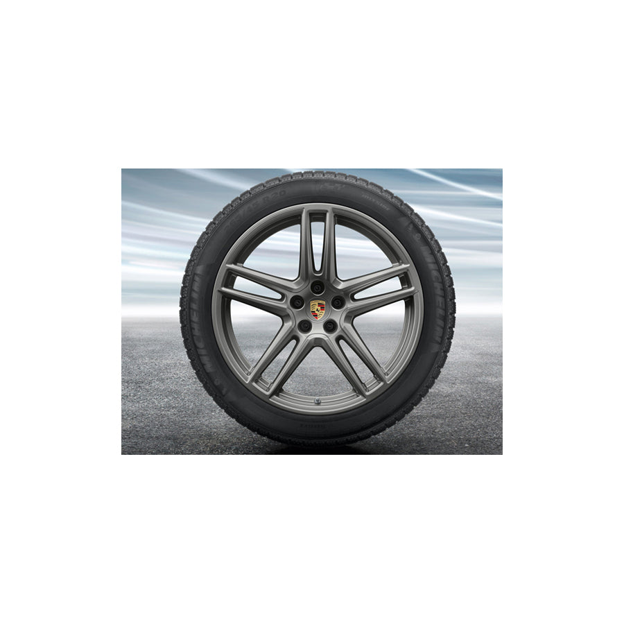 Genuine Porsche 20 Macan Turbo Alloy Wheels & Winter Tyres Original Porsche | ML Performance UK Car Parts