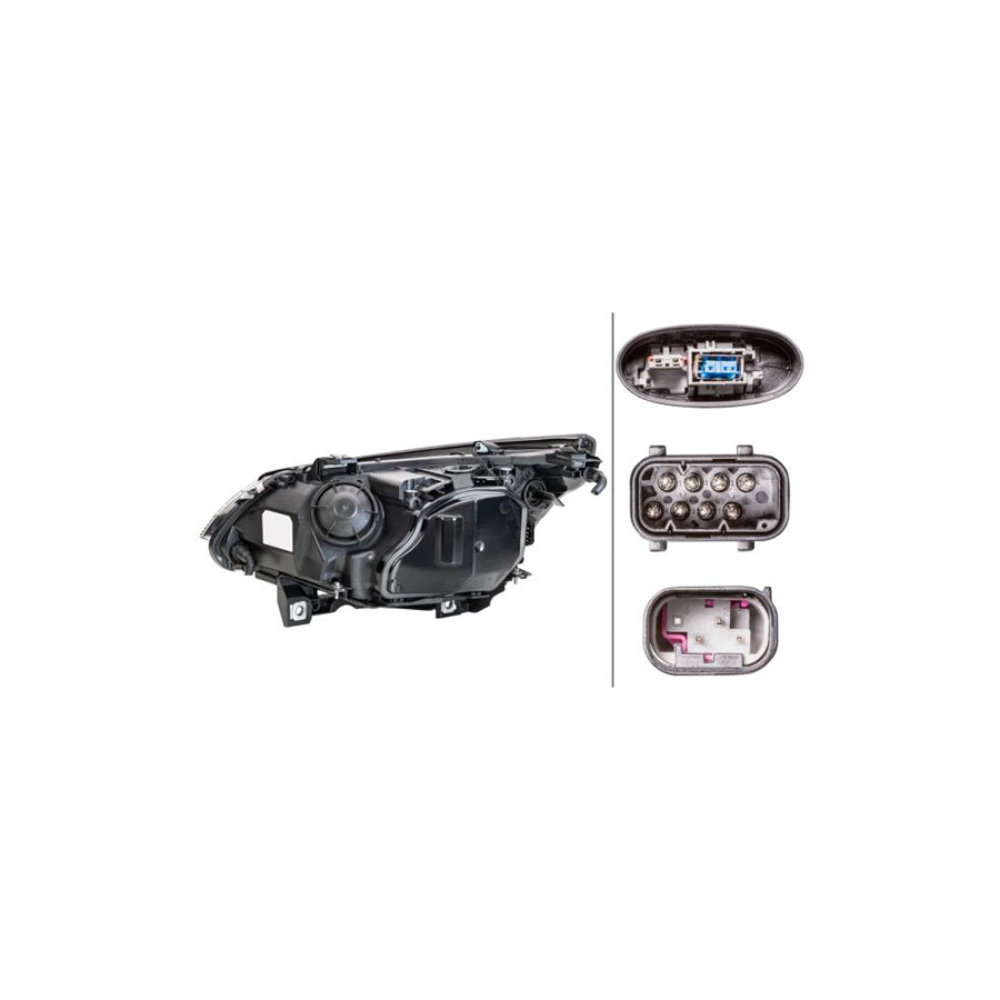 Hella 1EL 163 080-001 Headlight For BMW 5 Series