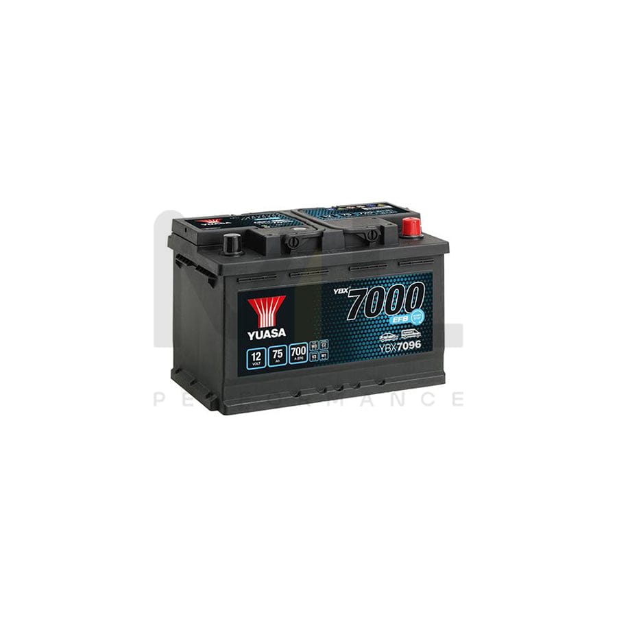 Yuasa YBX7096 12v 75Ah EFB Start Stop Plus Battery | ML Performance UK Car Parts