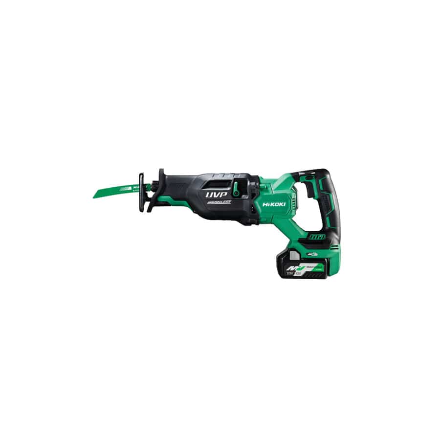 HiKOKI HIKCR36DAJAZ CR36DA/JAZ Multi Volt Reciprocating Saw 36V 2 x 4.0Ah Li-ion | ML Performance UK