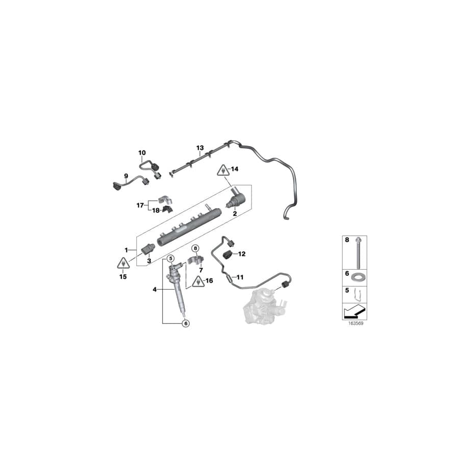 Genuine BMW Mini 12527507257 F34 E60 F07 Socket Housing (Inc. 318dX, 530xi & One 55kW) | ML Performance UK Car Parts