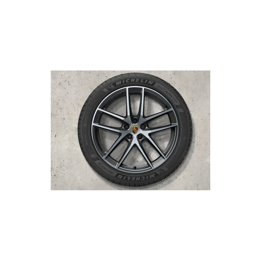 Genuine Porsche 20 Macan S Alloy Wheels & Winter Tyres Original Porsche | ML Performance UK Car Parts