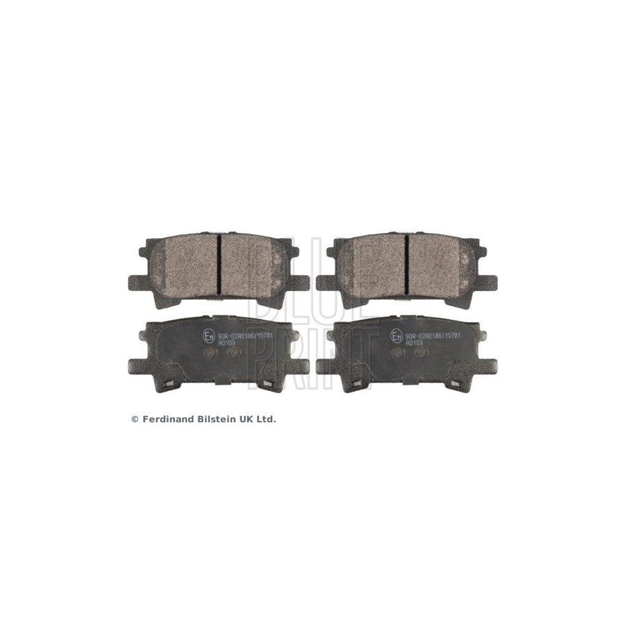 Blue Print ADT342154 Brake Pad Set