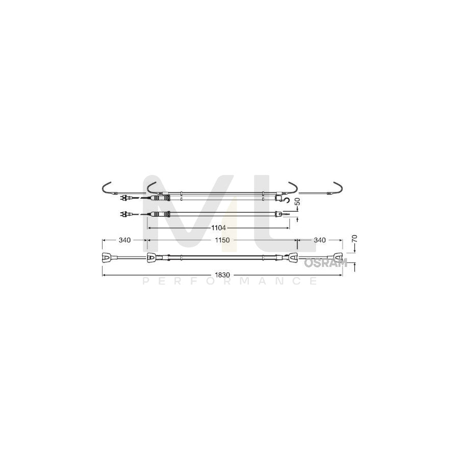 OSRAM LEDIL104 Under-bonnet light | ML Performance Car Parts