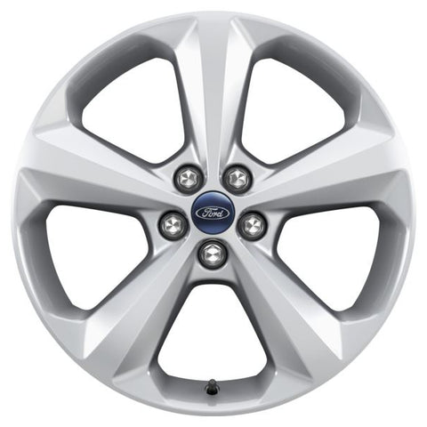 GENUINE FORD 5358300 EDGE ALLOY WHEEL 19" 5-SPOKE DESIGN, SPARKLE SILVER | ML Performance UK