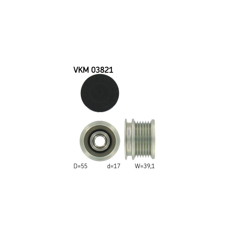 Skf Vkm 03821 Alternator Freewheel Clutch | ML Performance UK Car Parts