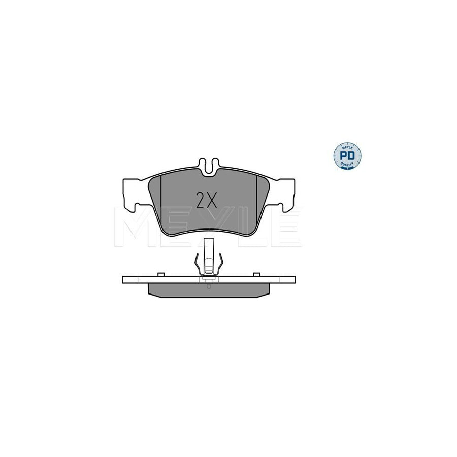 Meyle 025 233 3416/Pd Brake Pad Set