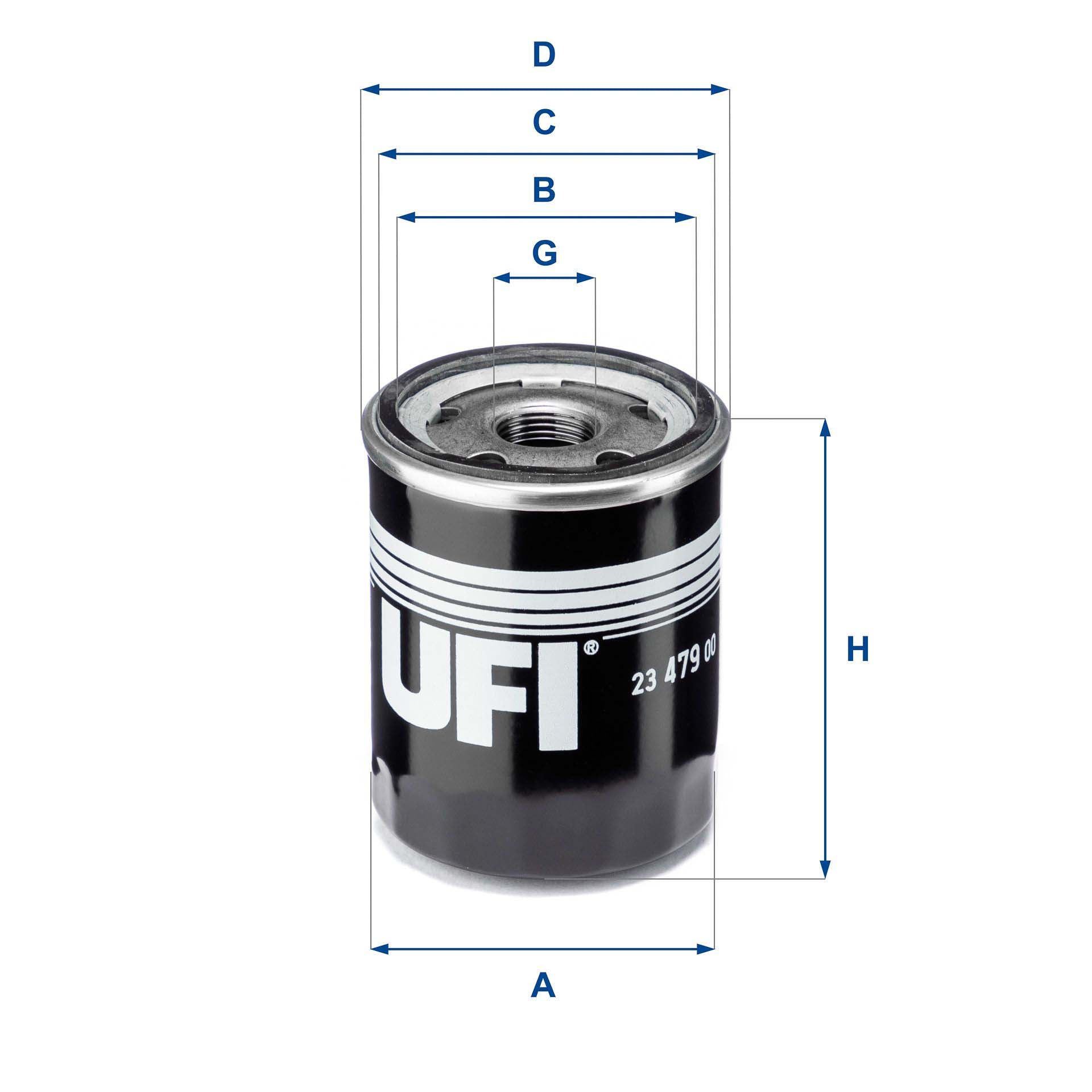 UFI 23.479.00 Oil Filter