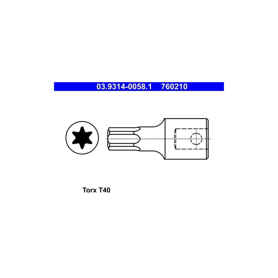 ATE 03.9314-0058.1 Socket