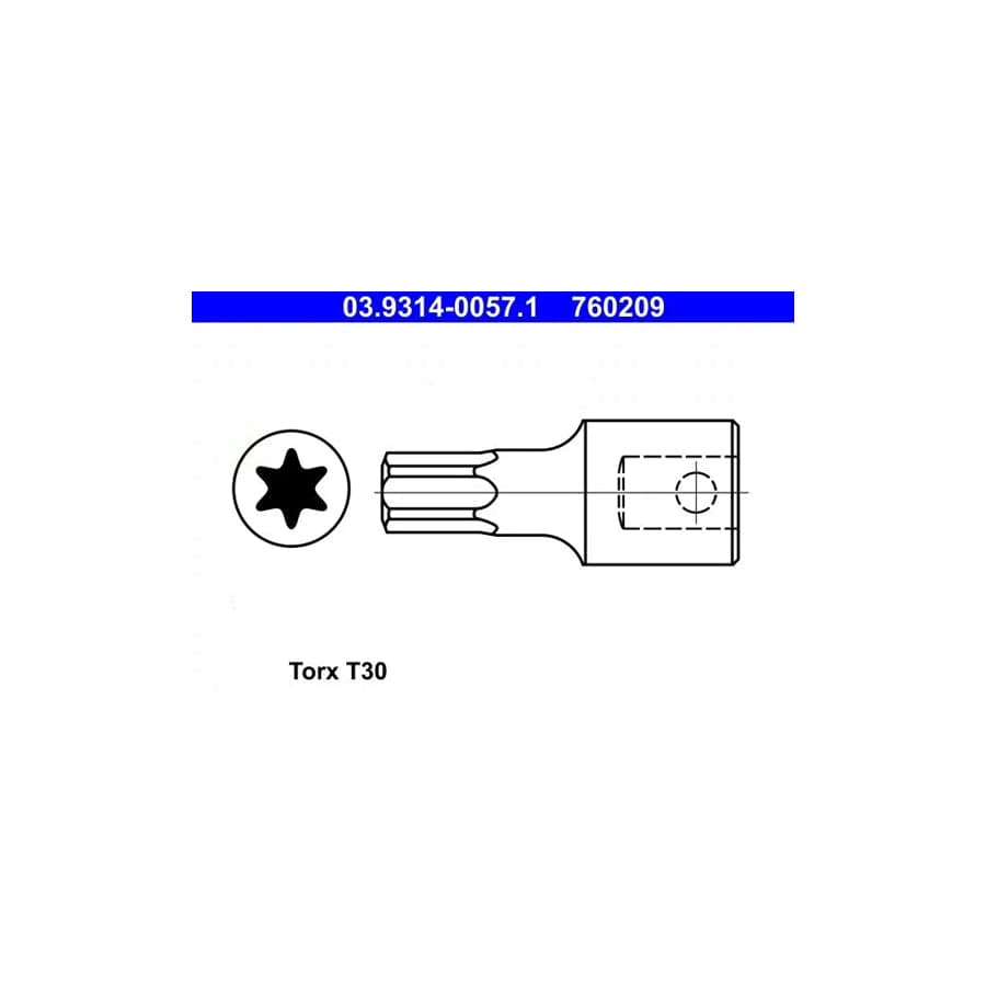 ATE 03.9314-0057.1 Socket