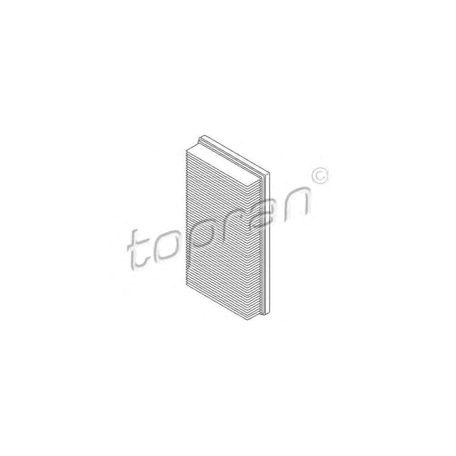 TOPRAN 302 448 Air Filter for FORD Fiesta Mk4 Hatchback (JAS, JBS) | ML Performance UK Car Parts