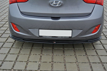 Maxton Design Hyundai I30 MK2 Central Rear Splitter