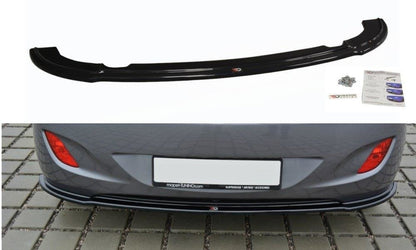 Maxton Design HY-I30-2-RD1T Central Rear Splitter Hyundai I30 MK2 | ML Performance UK Car Parts