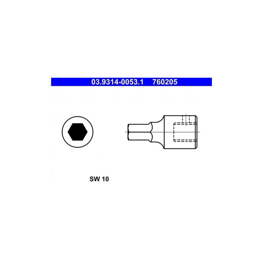 ATE 03.9314-0053.1 Socket