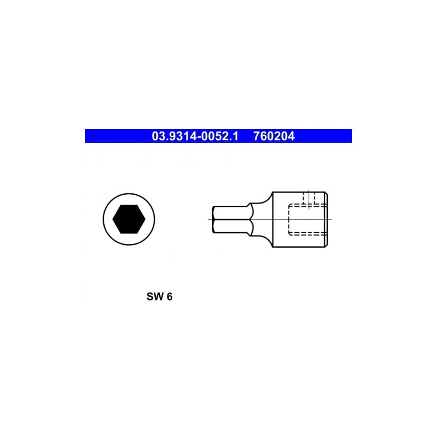 ATE 03.9314-0052.1 Socket