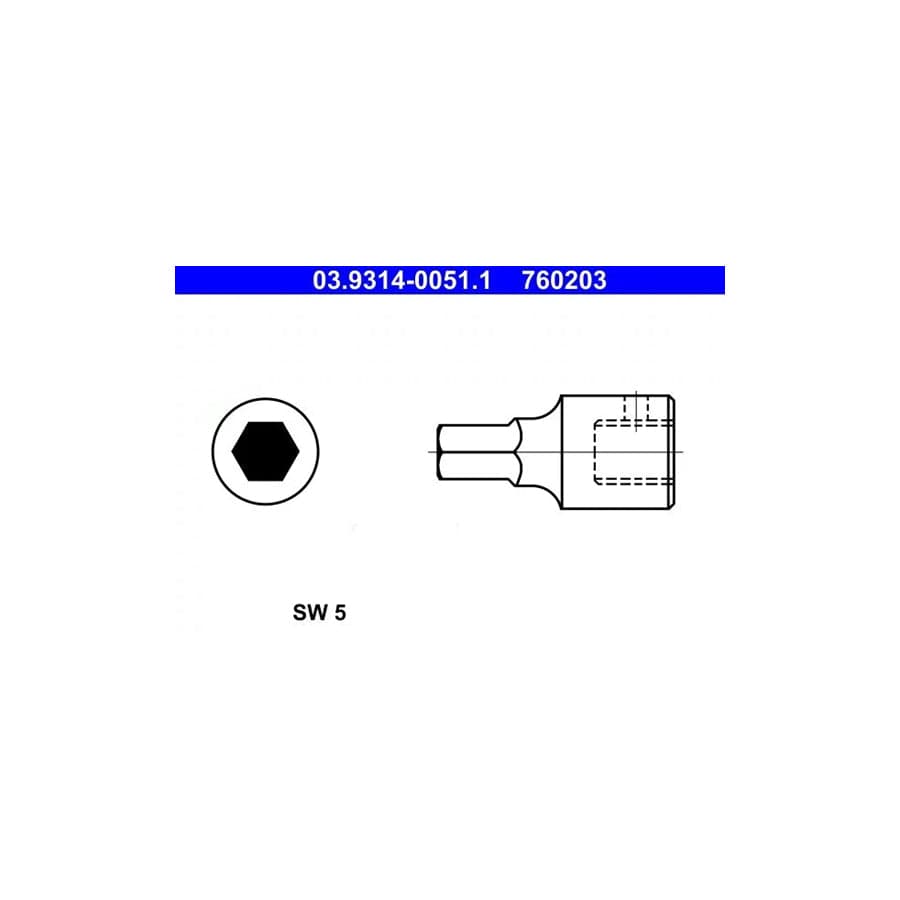 ATE 03.9314-0051.1 Socket