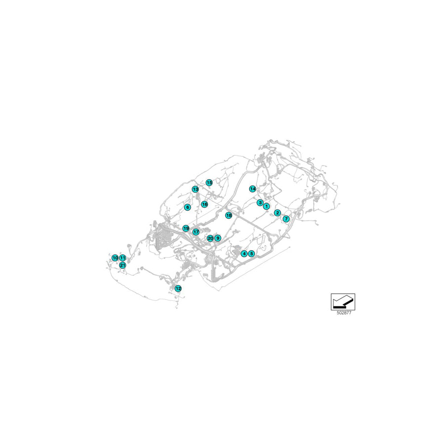 Genuine BMW 61130086268 G11 F39 F40 Contact Bushing Mqs Ela With Cable 0,2-0,35 MM² AU (Inc. 320iX, 330e & 320d) | ML Performance UK