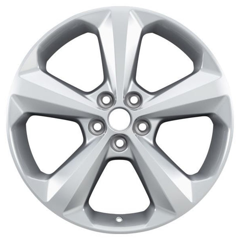 GENUINE FORD 5358300 x4 SET OF 4 EDGE ALLOY WHEEL 19" 5-SPOKE DESIGN, SPARKLE SILVER, 2016 - 2021 | ML Performance UK