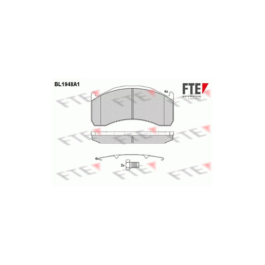 Fte BL1948A1 Brake Pad Set | ML Performance UK Car Parts