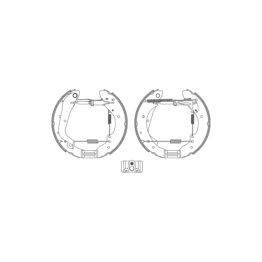 Hella 8FH 351 313-324 Heater Matrix