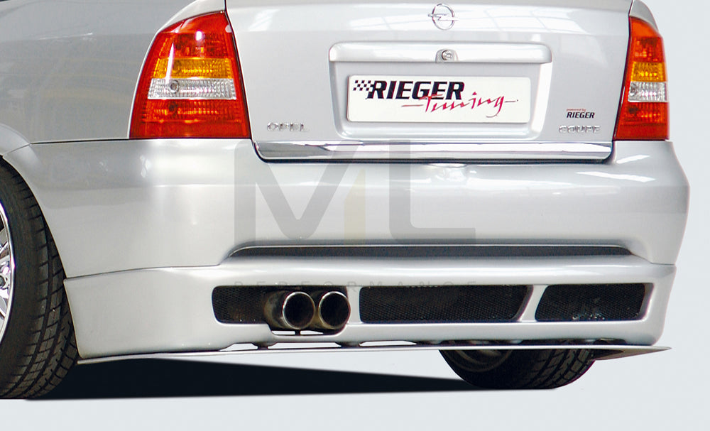 Rieger 00051206 Opel Astra G Rear Diffuser 2 | ML Performance UK Car Parts