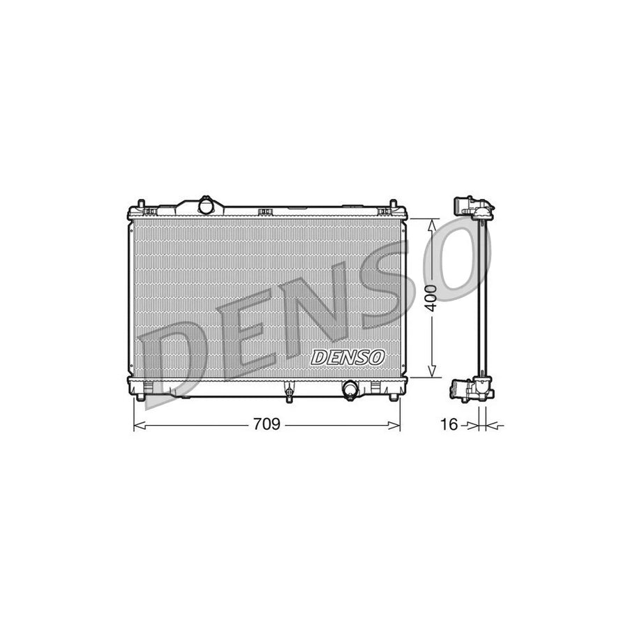 Denso DRM51008 Drm51008 Engine Radiator For Lexus Gs Iii (S19) | ML Performance UK