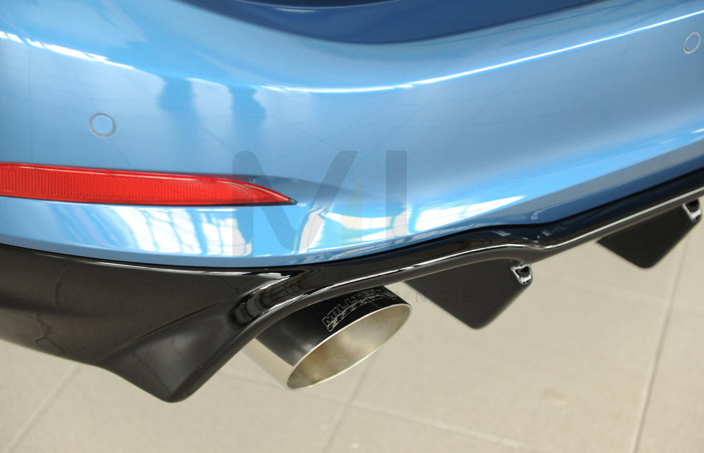 Rieger 00088242 Ford DEH Focus 4 Rear Diffuser (Inc. Focus 4 ST) 7 | ML Performance UK Car Parts