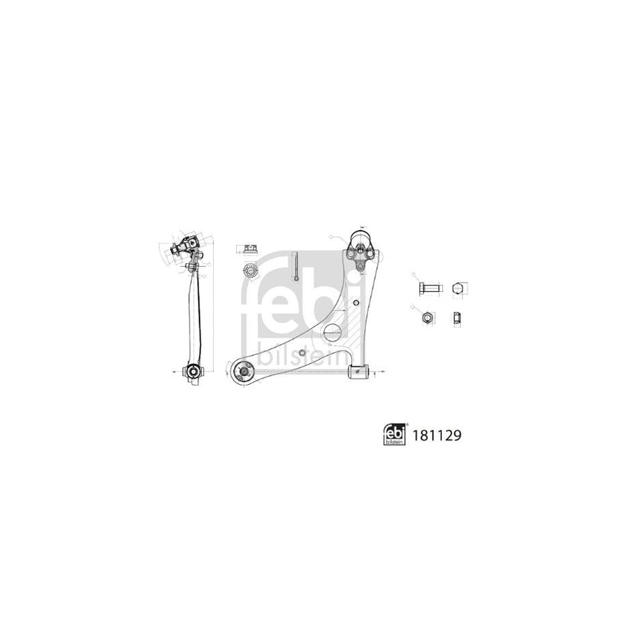 Febi Bilstein 181129 Suspension Arm