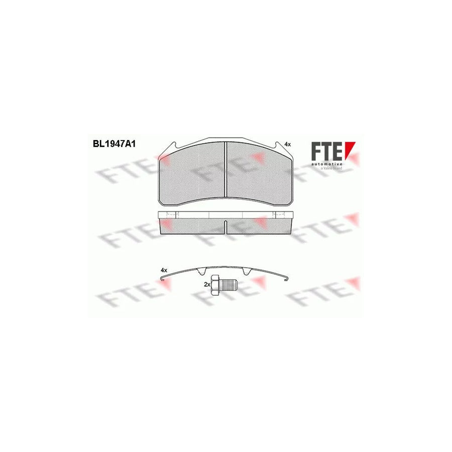 Fte BL1947A1 Brake Pad Set | ML Performance UK Car Parts