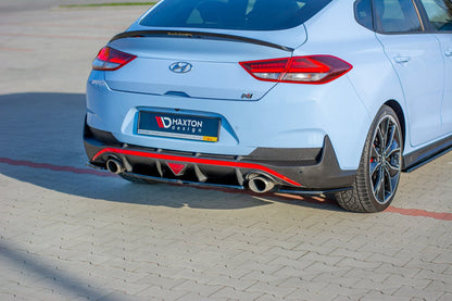 Maxton Design Hyundai I30N MK3 Fastback Central Rear Splitter