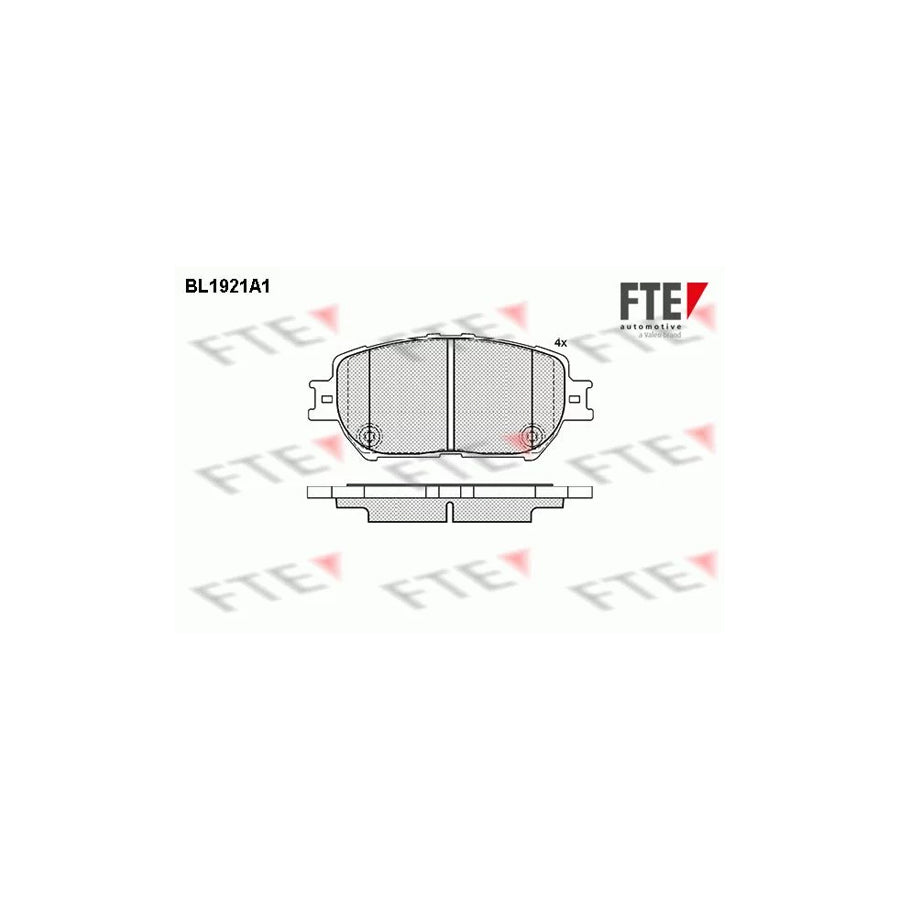 Fte 9010507 Brake Pad Set | ML Performance UK Car Parts