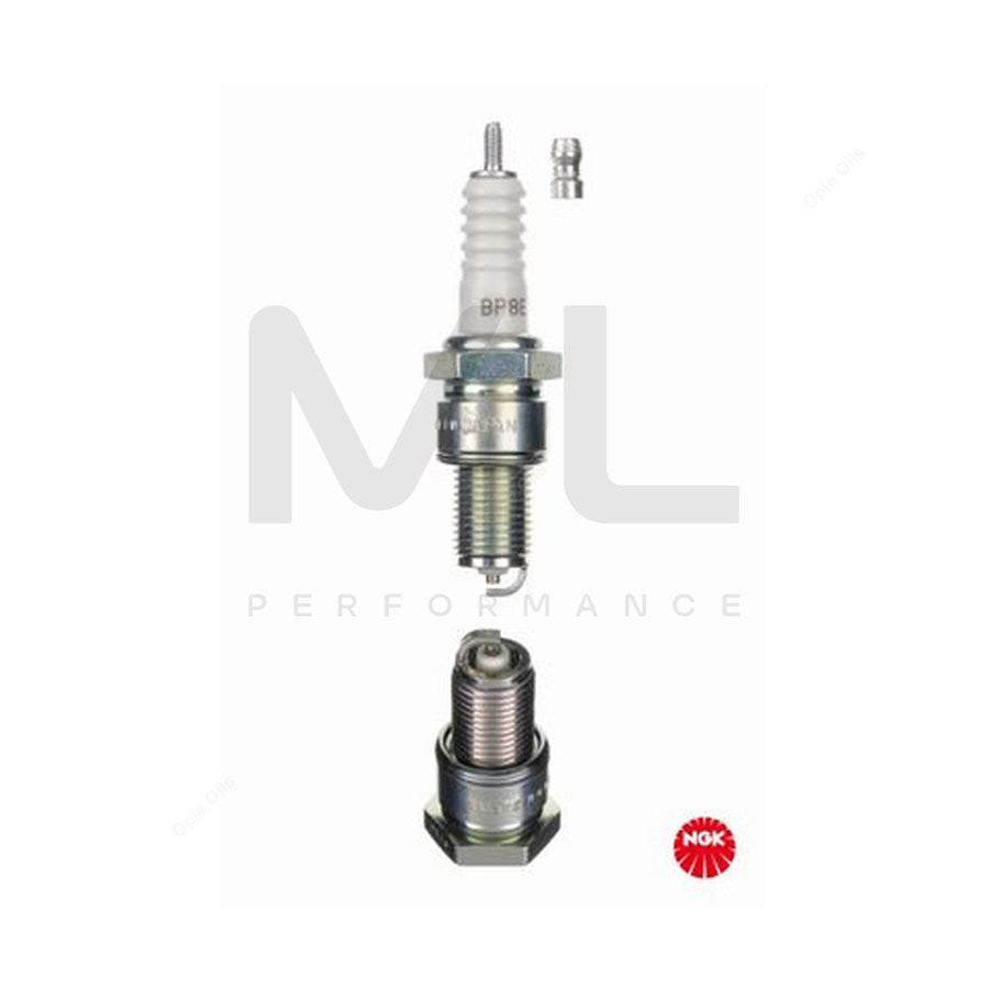 NGK BP8ES (2912) - Standard Spark Plug / Sparkplug - Projected Centre Electrode | ML Car Parts UK | ML Performance