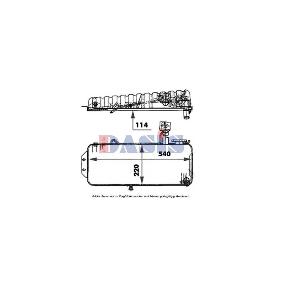 AKS Dasis 134000T Coolant Expansion Tank | ML Performance UK