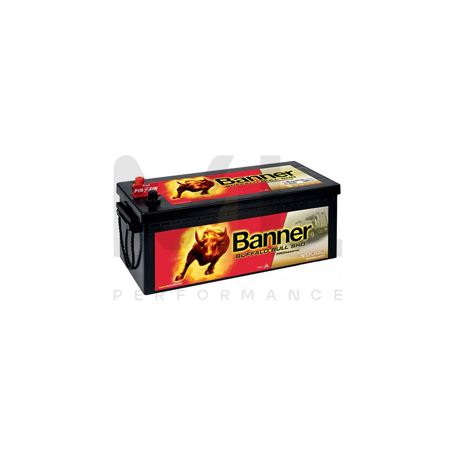 Banner Buffalo Bull SHD PROfessional Commercial Battery 68008 12V 180Ah Type 629SHD PRO | Car Batteries UK | ML Performance Car Parts