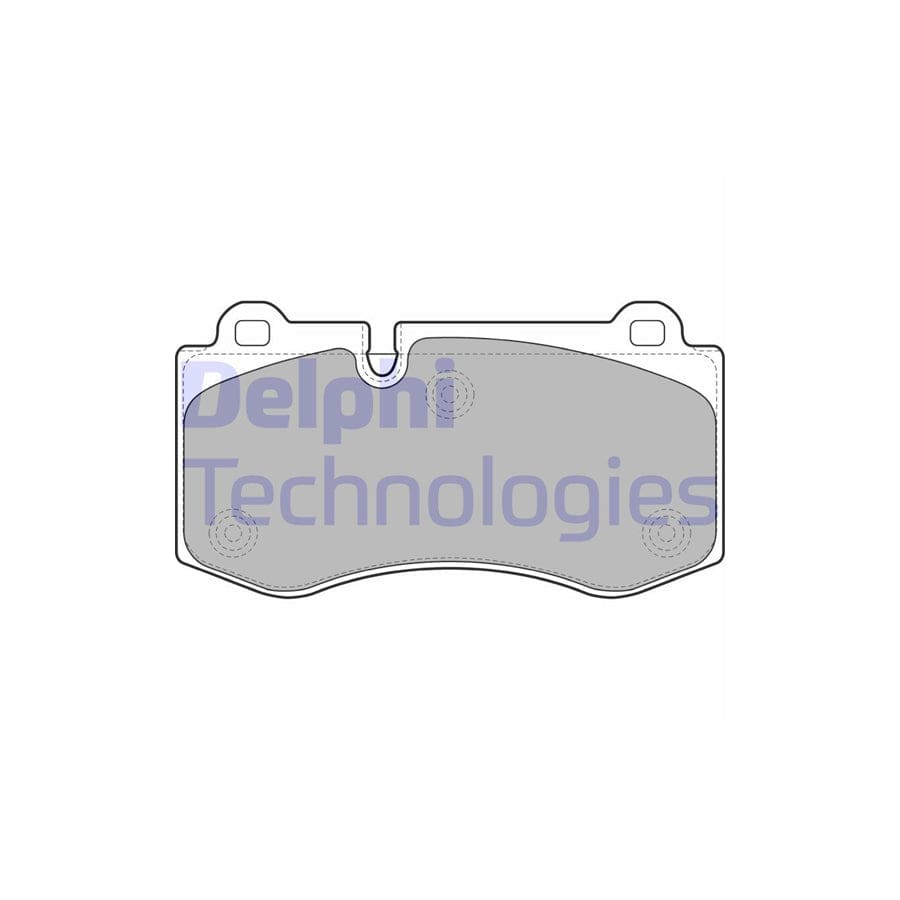 Delphi Lp1980 Brake Pad Set