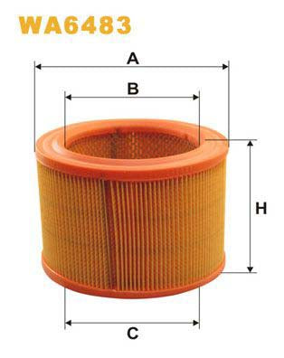 WIX Filters WA6483 Air Filter