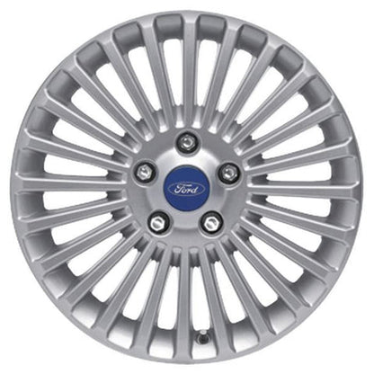 GENUINE FORD 2260843 x4 SET OF 4 MONDEO ALLOY WHEEL 16" 24-SPOKE DESIGN, SILVER, 2007 - 2014 | ML Performance UK