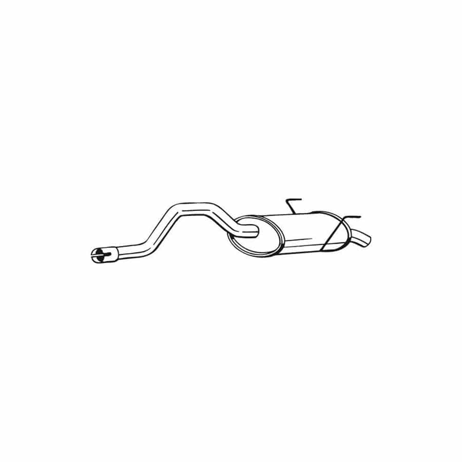 Bosal 200-161 Rear Silencer For Renault Espace Iii (Je)