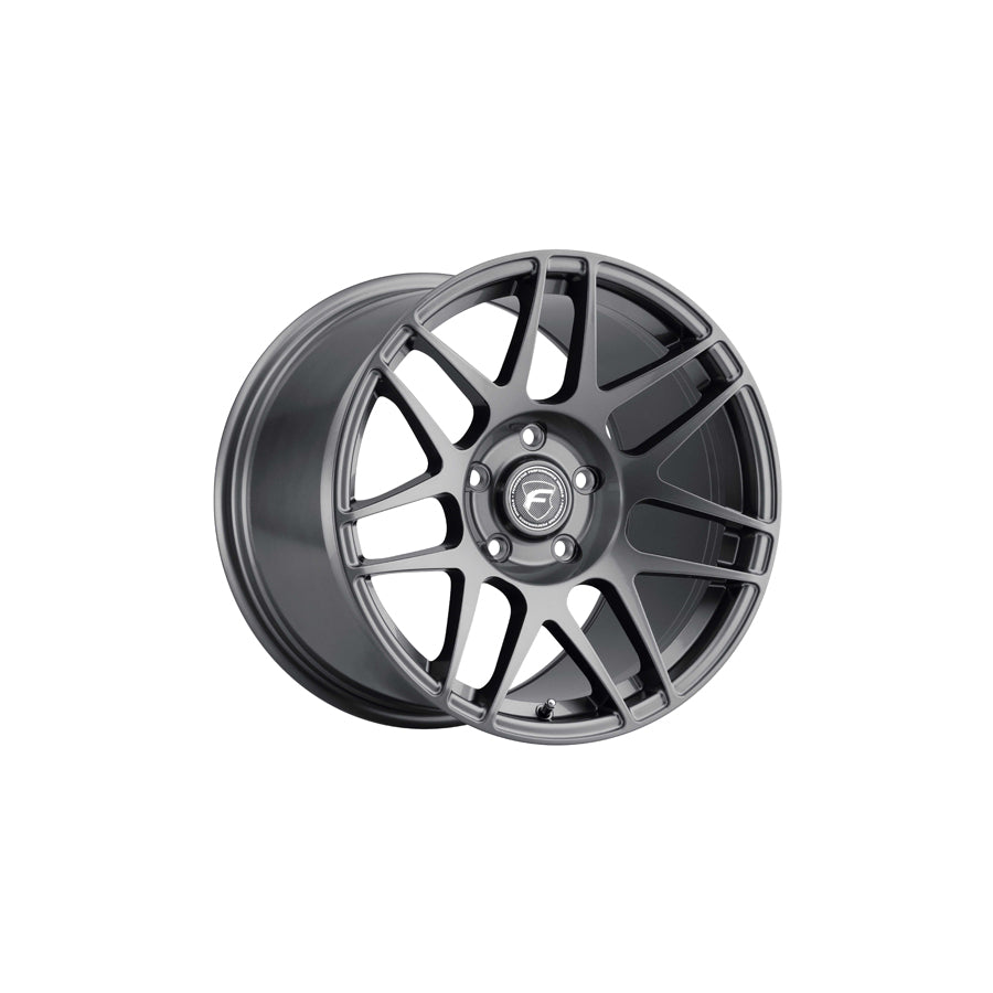 Forgestar F17371163P43 17x11 F14 Drag Semi Concave 5x120.65 ET43 BS7.8 Gloss Anthracite Drag Racing Wheel