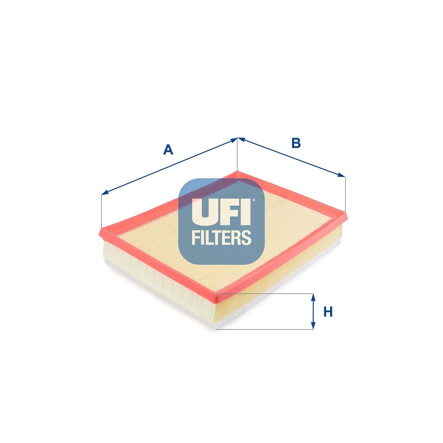 UFI 27.733.00 Air Filter For De Tomaso Pantera Coupe