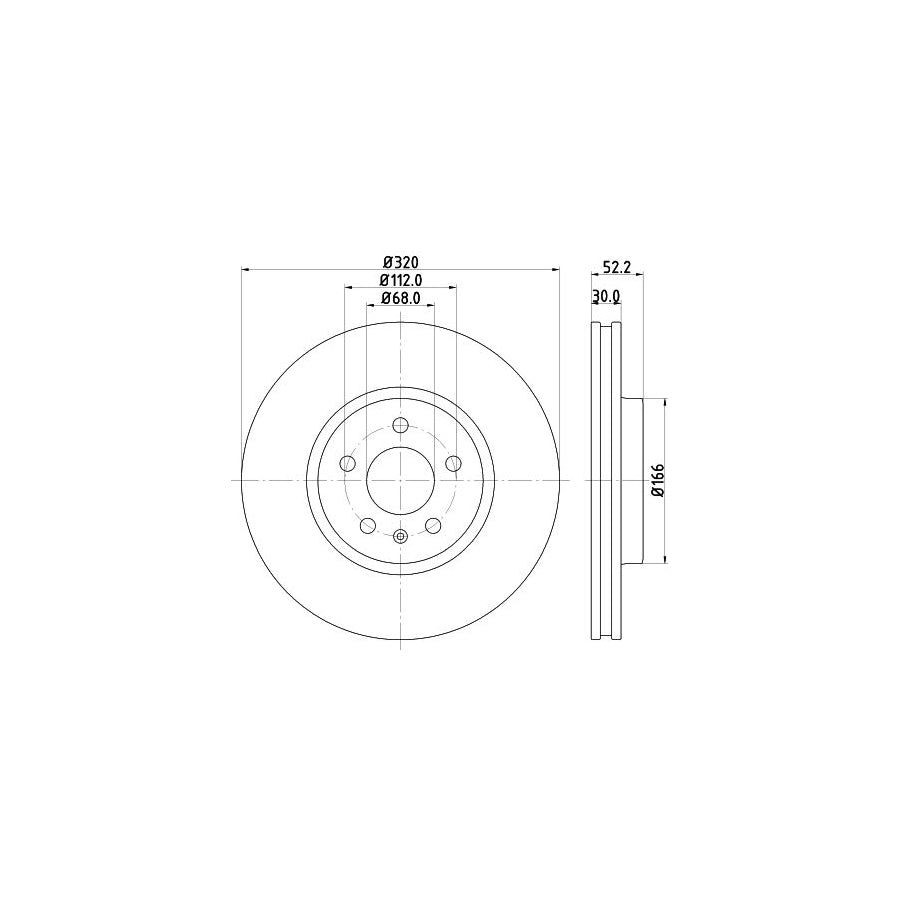 Hella 8FH 351 313-291 Heater Matrix